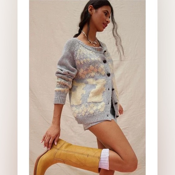 Urban Outfitters Sweaters - Urban outfitters kimchi blue Women's knit  sweater Bunny Easter Sweater Coquette